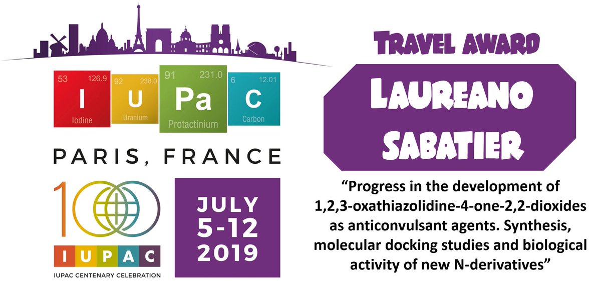 LIDeB_UNLP's tweet photo. Felicitamos al Lic. Laureano Sabatier que ha recibido una beca de viaje para asistir al 47th IUPAC World Chemistry Congress en Paris, Francia.
Laureano es becario doctoral en @LIDeB_UNLP.
Felicitaciones Lau!!!
#chemistry #IUPAC #LIDeB
@exactas_unlp @unlp https://t.co/MvEMxAgJ2h