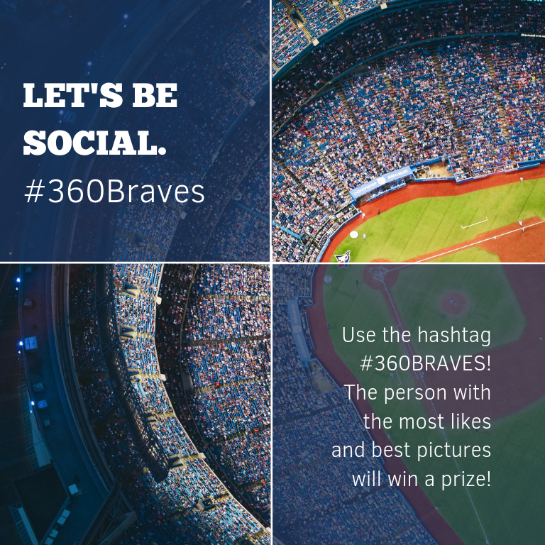 Corus360's tweet photo. TODAY IS THE DAY! For tonight's @Braves game, the Hank Aaron Terrace will be filled with Corus360 employees, partners, and customers! Use the hashtag #360Braves to share your experience! #ChopOn⚾ https://t.co/x6OgW8d3Mx