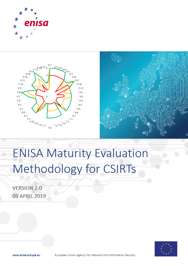 enisa_eu's tweet photo. #ENISA has published an updated version of its "Study on #CSIRT Maturity – Evaluation Process" to help #CSIRTs measure their maturity, by means of self-assessment and peer review. Check it out here 👉https://t.co/RhUmryDjw4 https://t.co/ssd3Sgm0V2