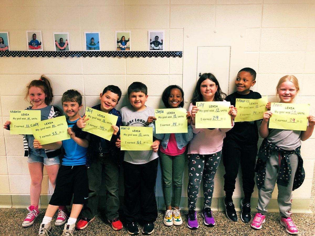 Ending the year strong! Meeting our lexia unit goals!