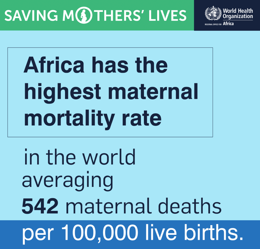 WHOAFRO's tweet photo. In #Africa, @WHO is committed to support Member States to reduce the maternal mortality rate to less than 70 per 100,000 live births by 2030. https://t.co/B7nuuXnsc5