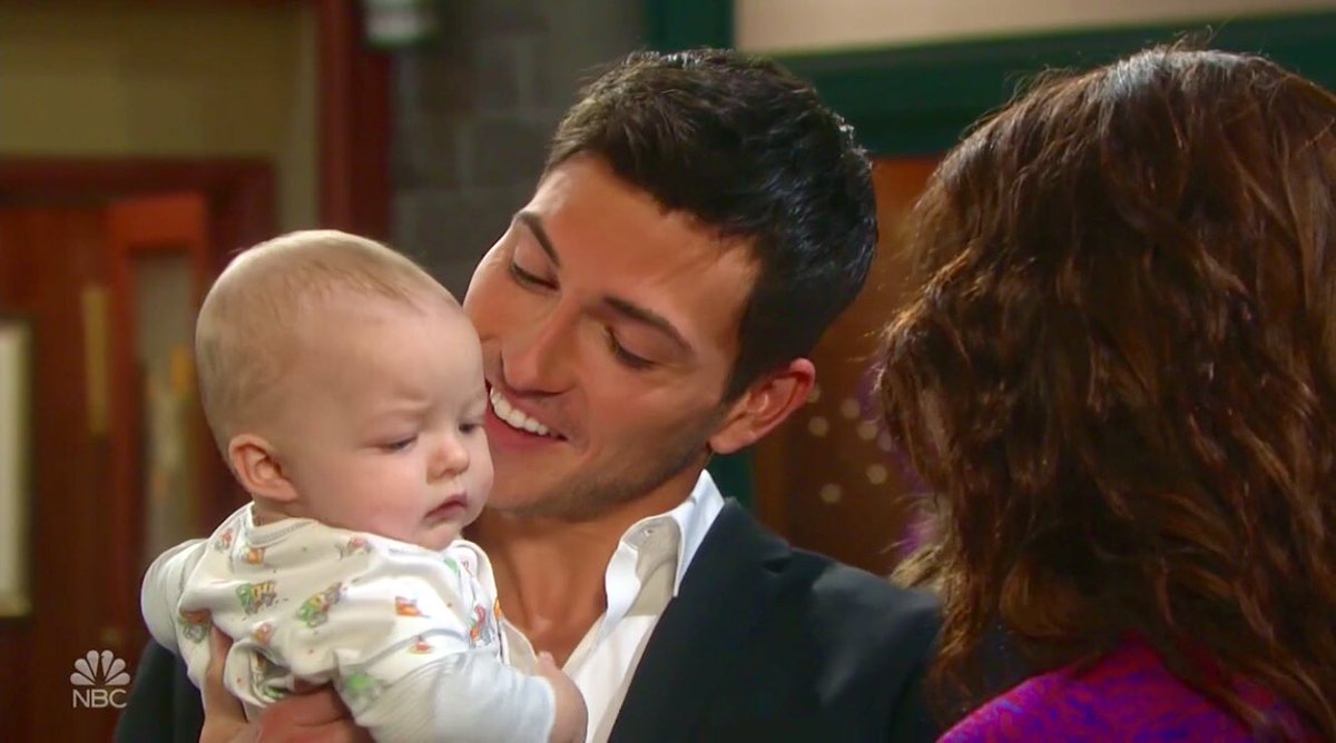 Steph_11and78's tweet image. Ben:Hey. Oh, my goodness. Hey, little man. Hey, it’s nice to meet you, David. I’m your Uncle Ben. Ciara:Hi… Ben:The last time I held a baby, was Thomas. When I thought I was his father. Ciara:You know, I think he kinda looks like you. Ben:Yeah? Ciara:Yeah. Hi, baby. #Cin #Days