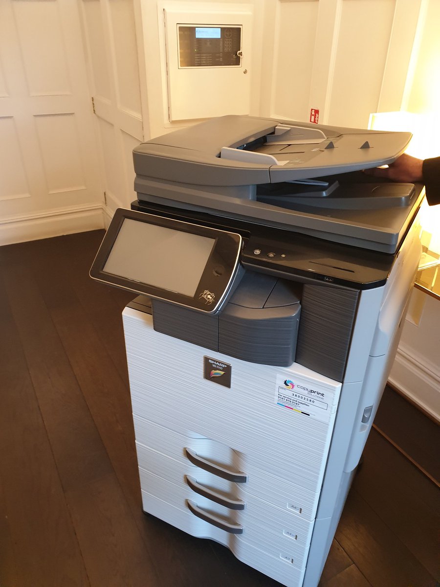 monkey2712's tweet image. Install complete today in Manchester city centre.