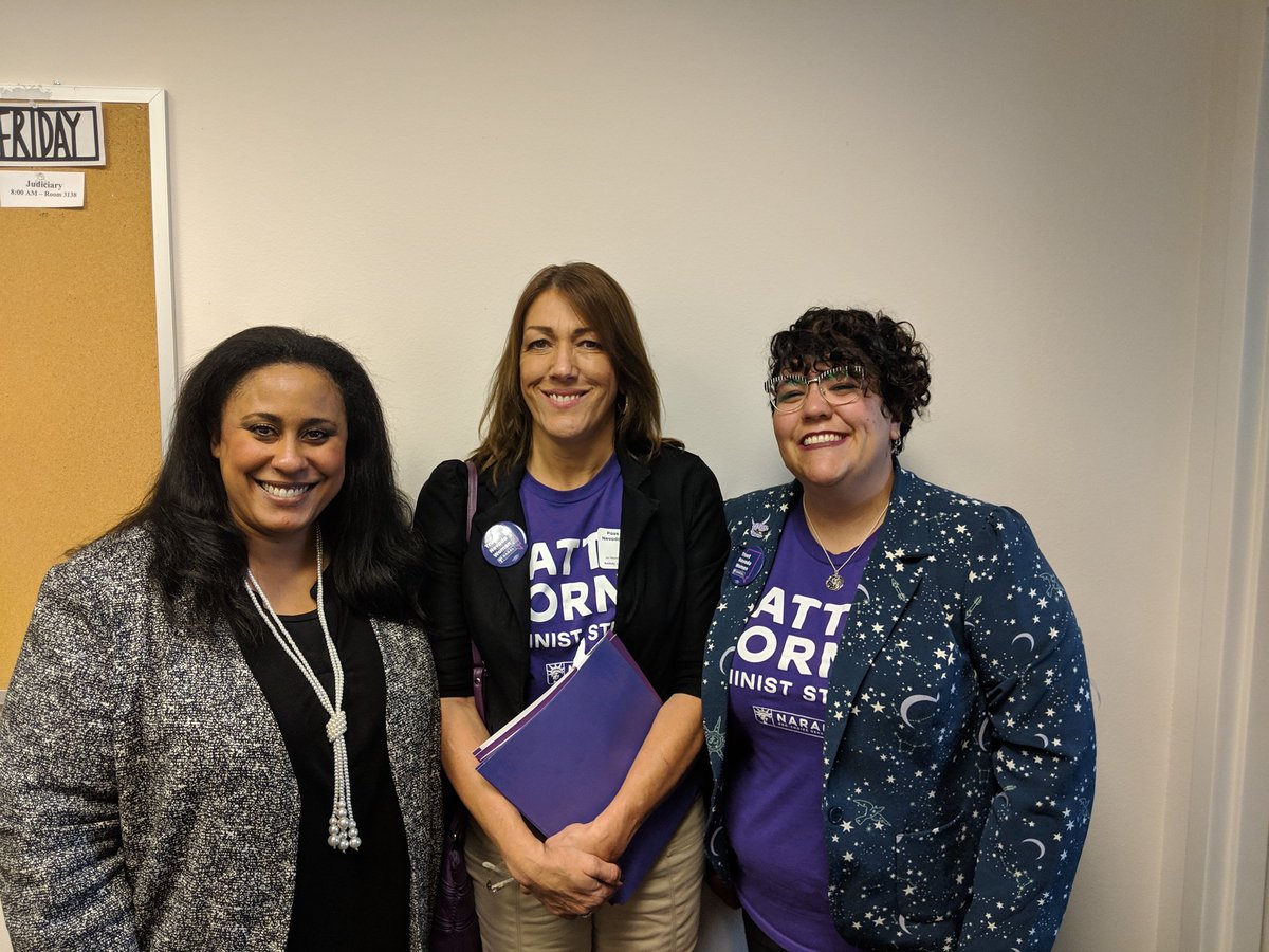 Oue volunteer Lilly was originally a little nervous but quickly opened opened up when talking to Assemblywoman Miller. It ways helps when we have a legislator who is happy to hear from their constituents. #nvleg #sb179 #sb312 #time2care #trustnevadawomen #tnwa