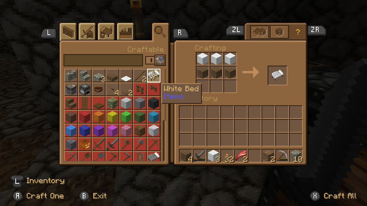 yurimusings's tweet photo. BED #piecraft #Minecraft #NintendoSwitch https://t.co/JfGxriQ6Dm