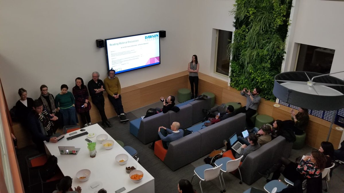 CaronMirka's tweet photo. Thank you Dawson College for hosting the MAIEI meetup on the AI and the Future of Education Part 2 (special thanks to Joel Trudeau), and thank you to everyone who showed up to work on different solutions and frameworks and sharing your insights. See you next time! https://t.co/HQuUkELvNh