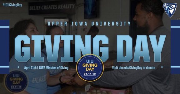 UIU_Golf's tweet photo. It’s Giving Day at UIU!  Please consider a donation to help support @UIUPeacocks. The fueling station has been a fantastic tool for our student athletes. Any amount is very much appreciated. #FeathersUp https://t.co/Angg2F1emo
