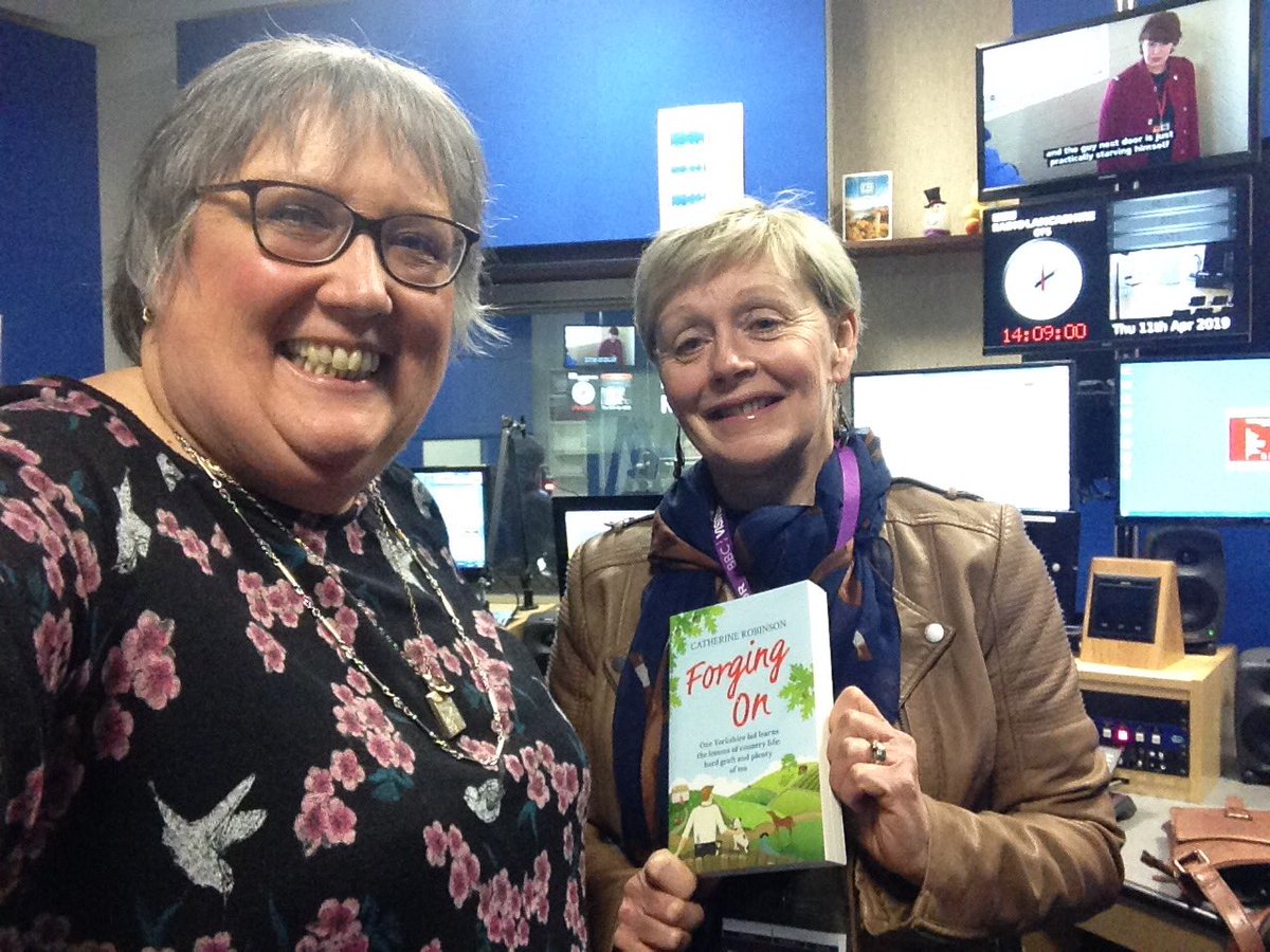 JJRadioRadio's tweet photo. Good luck to #RibbleValley author Catherine Robinson she's in the last 12 nominees for @CWIPprize. Her book #ForgingOn published by @orionbooks. Met Catherine today while producing Mr @Gillylancs on @BBCLancashire, book's inspired by her son, a #farrier. https://t.co/qAsubMLF8t https://t.co/Wu3HWH8hvP