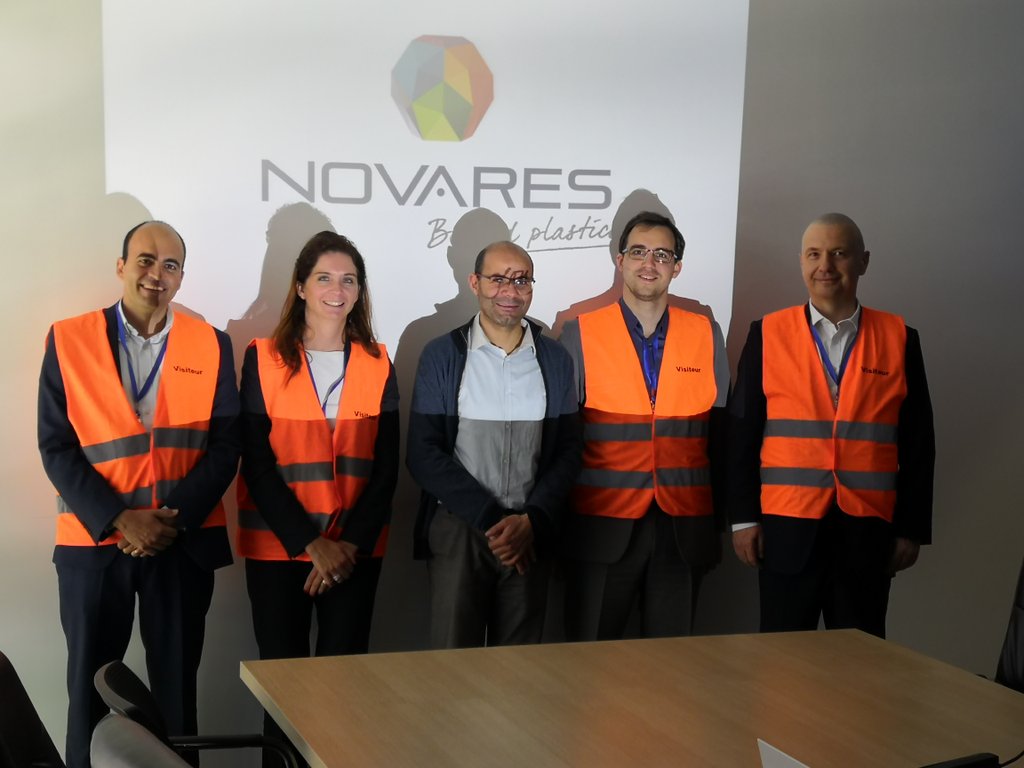 MarieAVeilleux's tweet photo. A very nice site visit of the greenfield plant of Novares Group, our client in #Kenitra. Great to see @EBRD support to the integration of the automotive value chain in #Morocco!! https://t.co/LQ1V58TgKf