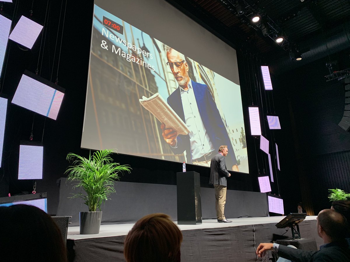 Aktuell spricht René Plug von <a href="/admeira_ch/">Admeira</a> auf der Main Stage! #dex19