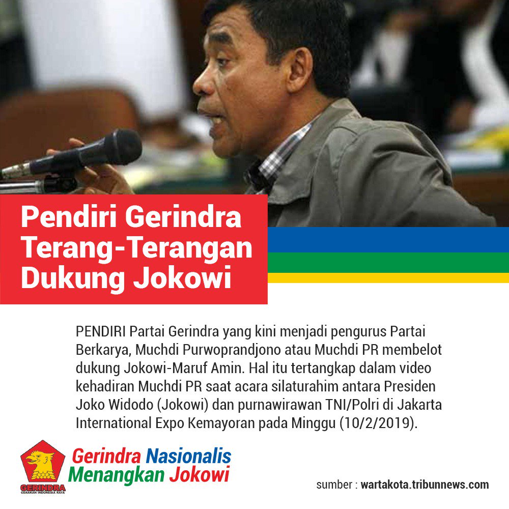 utuh_id's tweet photo. pendiri Gerindra ini mantap #GerindraNasionalisMenangkanJokowi https://t.co/vGA8t7p8Jy