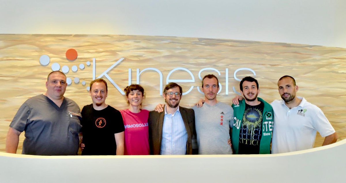Kinesismed's tweet photo. Yuri, Sara e Giacomo sono i protagonisti di Va’ Sentiero. Stamattina si sono sottoposti ad accertamenti medici in Kinesis e stasera presenteranno la spedizione. #kinesismed #vasentiero #medicalpartner https://t.co/hIKverm951