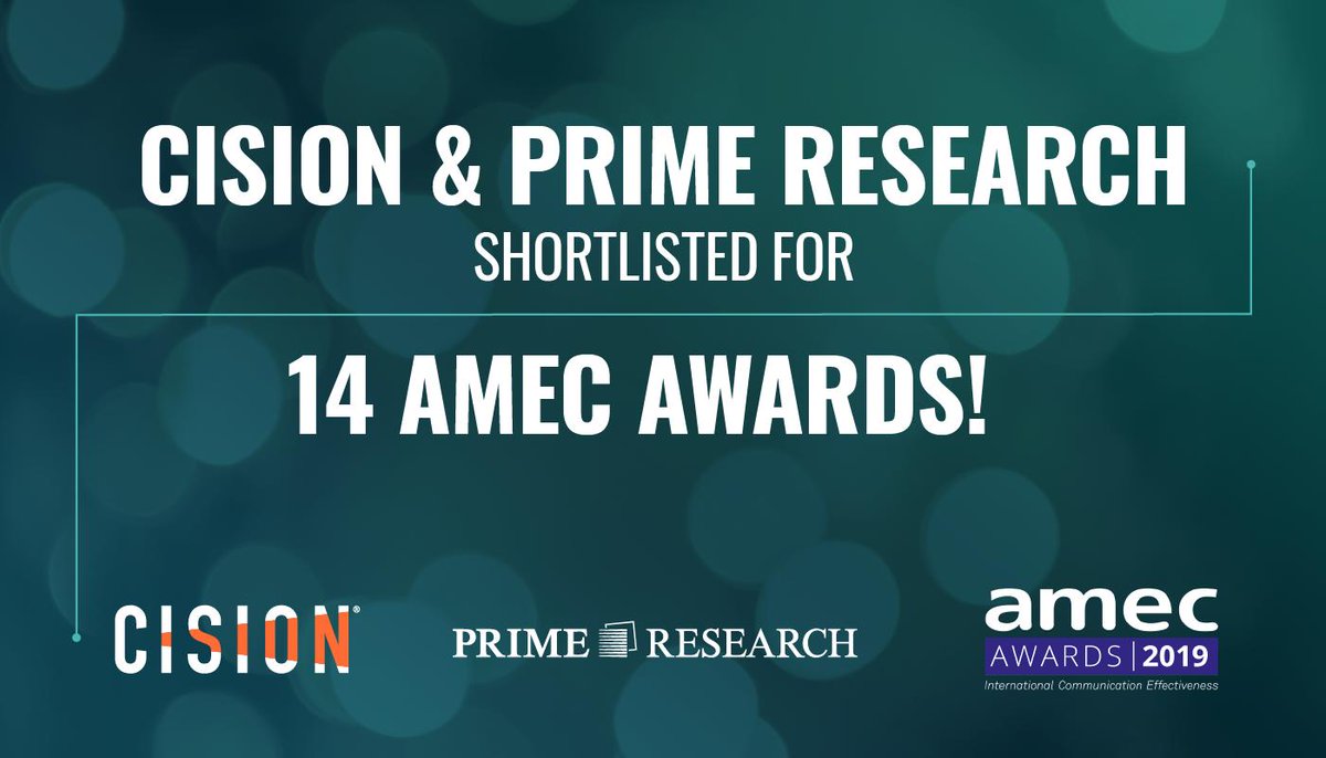 orlagraham18's tweet photo. Not only do we top the table for the number of nominations bewteen @Cision @UKPrimeResearch and our clients' own submissions, but we also got shortlisted for our report into our own inaugural #commscon18 event! 🙌@AmecOrg #amecawards #amecsummit  #measurePR #earnedmediarevolution https://t.co/ogPFm99v6A
