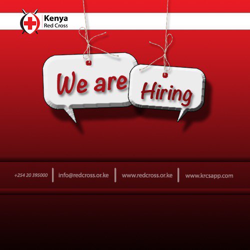 Kenya Red Cross on Twitter: "We hiring: Internship and 3 new job opportunities now available. Download the Kenya Red App to apply directly on the 'Find a Job' feature, click =
