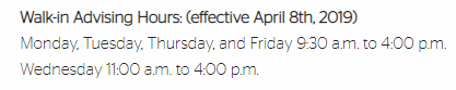 UM_OSFAE's tweet photo. Planning to visit us soon? Be sure to check out our new office hours! https://t.co/exsFtC1nsT