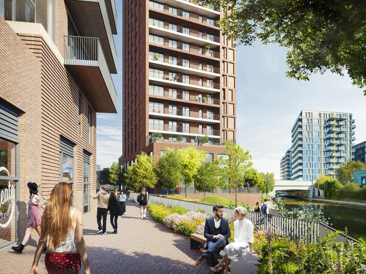 We are pleased to say last night we received planning approval for a <a href="/PeabodyLDN/">PeabodyLDN</a> @RedrowHomes joint venture at Alperton House for a 474 dwellings scheme with 35% #affordablehousing, a new Public House and affordable workspace. #Brent <a href="/Brent_Council/">Brent Council</a>