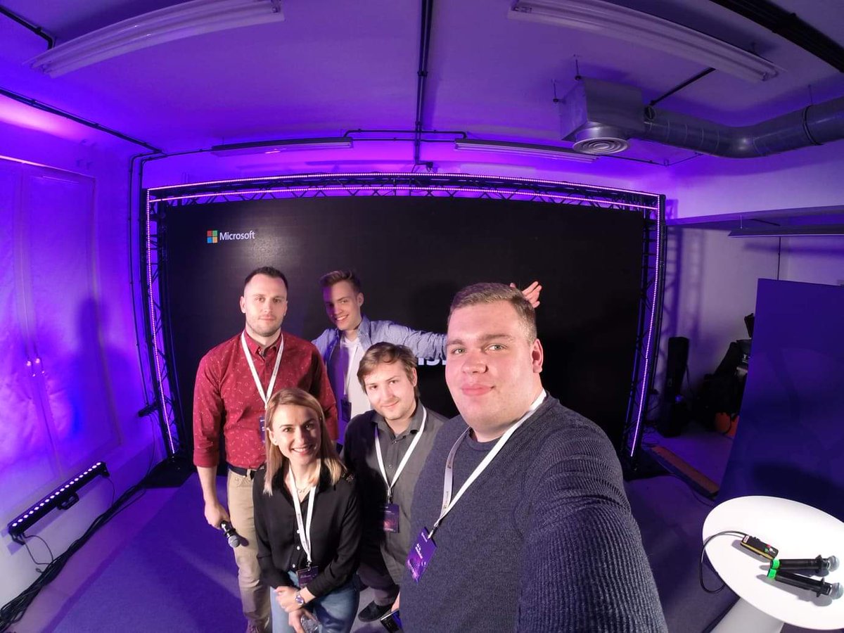 MikSienkiewicz's tweet photo. Crazy stuff happening right now in Warsaw! Glad to help by mentoring during #AIGuardians CEE finals. When amazing people with amazing ideas gather in one place, amazing stuff happens... Stay tuned for even more more cool selfies #DefineEducation #MicrosoftEDU #MSFTStudentPartner https://t.co/8XvkDS2WrH