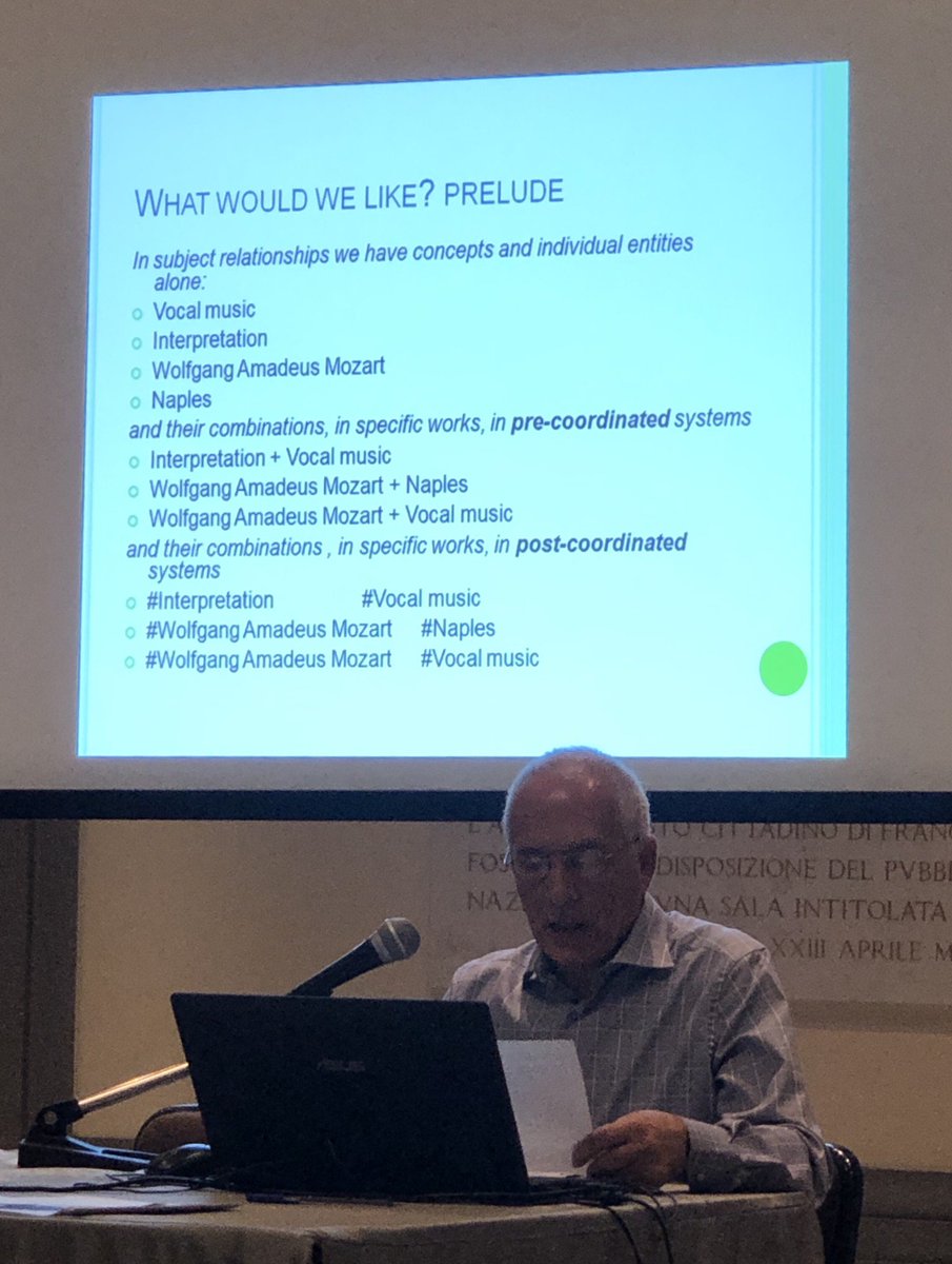 Pino Buizza, Rappresentare i soggetti nel modello #IFLA #LRM 
#ISKOI2019