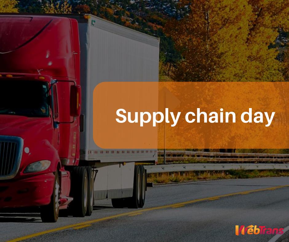 WebTransInt's tweet image. At WebTrans we join the #supplychanday !