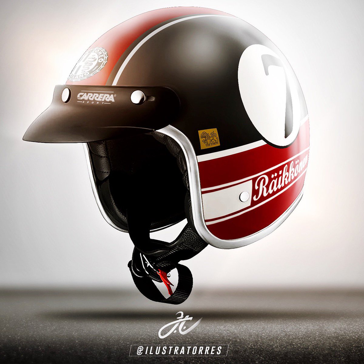 ilustratorres's tweet photo. Kimi’s open-faced helmet.
#f1 #formula1 #kimiraikkonen #alfaromeo #race1000 #shanghai #chinesegp #ilustratorres #wtf1 #formulaone #f12019 #halo #mclaren #ferrari #lewishamilton #redbull #vettel #verstappen #mercedesamg #mercedes #williams #kubica #renault #ricciardo https://t.co/7fjJiD3QXS