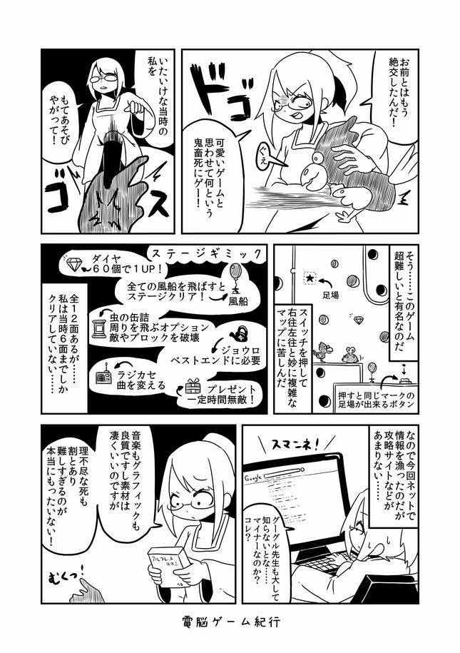 【過去漫画】電脳ゲーム紀行
018-激難洋ゲー!アルフレッドチキン!
#web漫画
#私の絵柄が好みって人にフォローされたい

