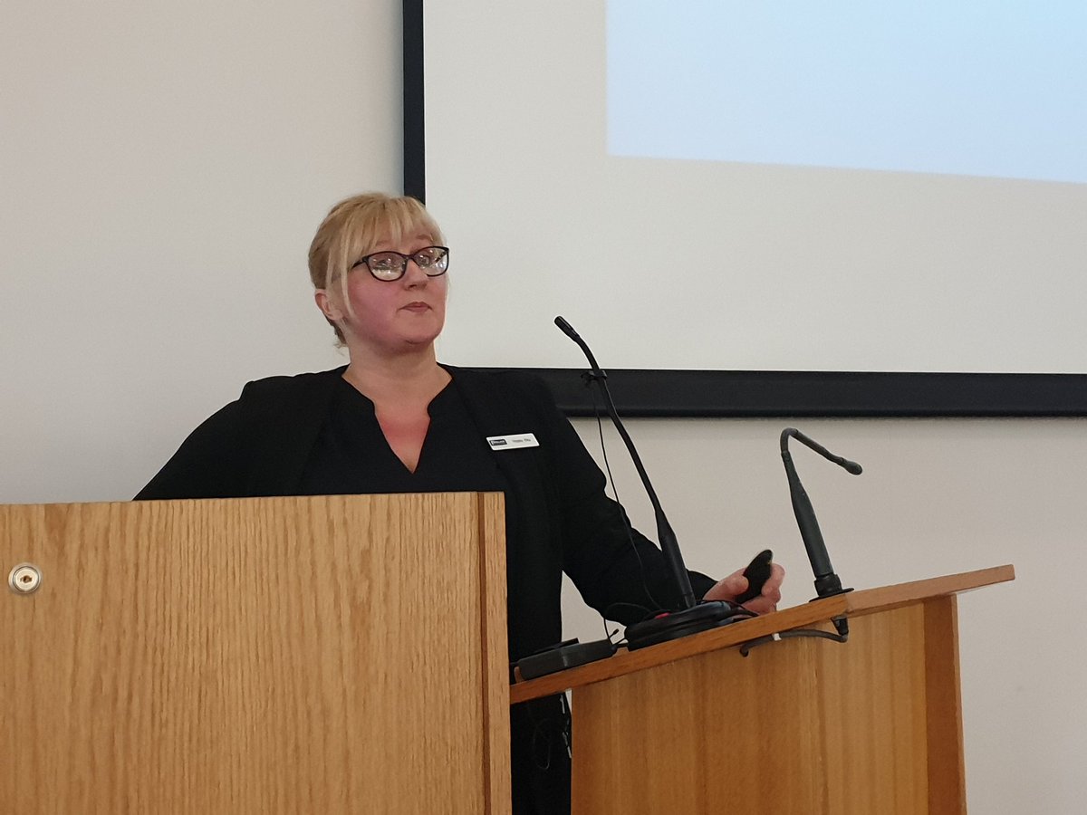 PFEW_HQ's tweet photo. Our National board representative and women's lead @AleyHayley speaks to the #MAGConference audience about our #menopause survey
#EveryonePause https://t.co/IbDyK1bKtv
