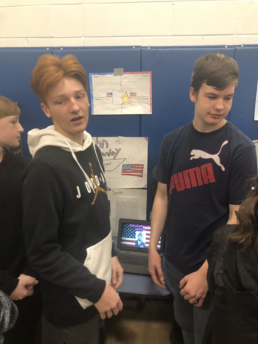 carriebholloway's tweet photo. 8th gr Team Gemini #GeniusHour projects on Medal of Honor Winners #OpenCommunicators #ActiveLearners #BeRoyal @SVAPrincipal475 @Cassidy_Royals https://t.co/mfIvz3z9Nz