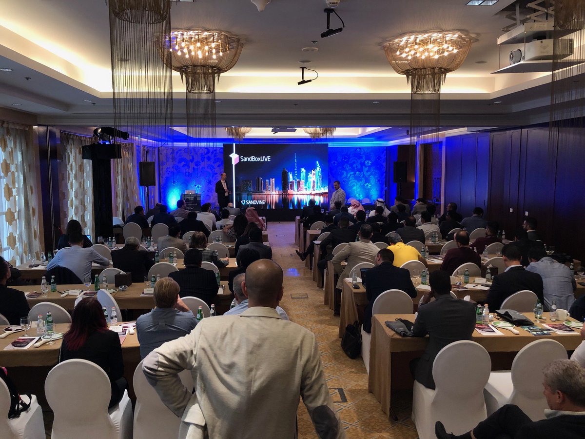 Sandvine's tweet photo. It was a pleasure spending time with you all at #SandBoxLIVE in Dubai! SandBoxLIVE was launched to provide operators with insight on the latest use cases, product, and solution offerings aimed to optimize their networks.
We hope to see you all at the next Sandvine event! https://t.co/pR1UkeSJFW