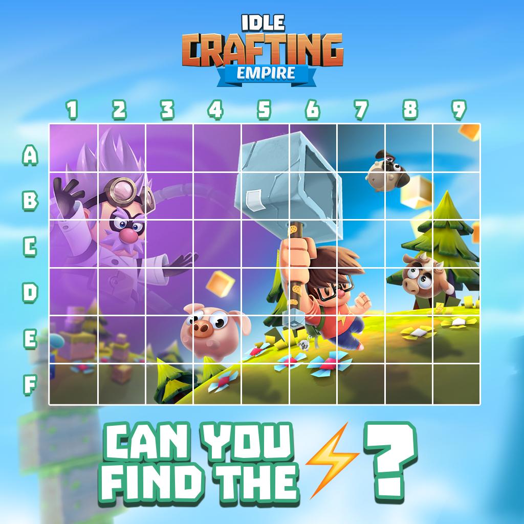 Do you usually find things faster than everyone else? If your answer is yes, it's time for a mission!

Can you find the hidden ⚡?