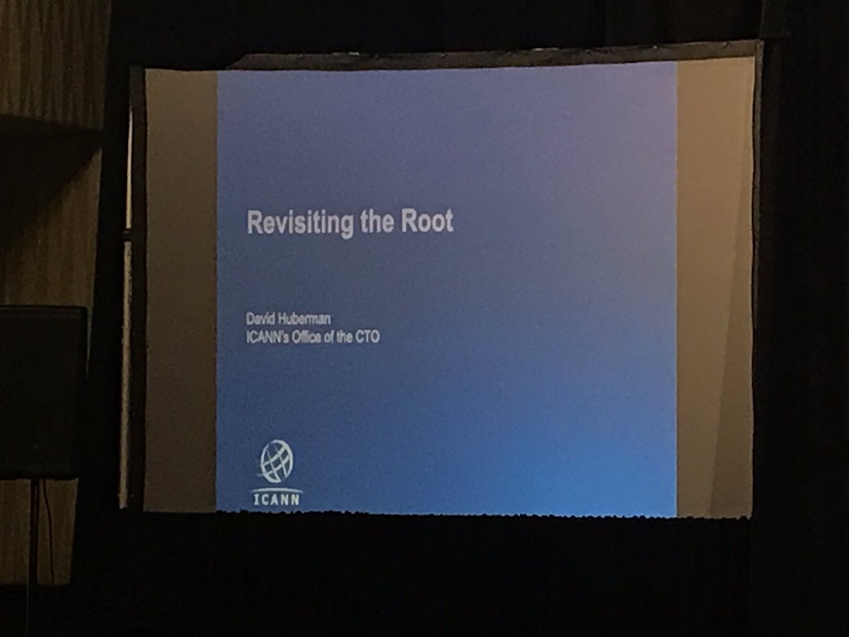 danielsah's tweet photo. David Huberman from ICANN gives a history of the Root Server System at #CARIBNOG17 @CaribNOG #iCANN https://t.co/17BZqi1nEn