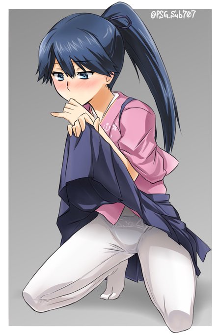 冬はニーソじゃなくてタイツ説
#鳳翔
#艦これ版深夜の真剣お絵描き60分一本勝負
#艦これ版真剣お絵描き60分一本勝負_20190411 