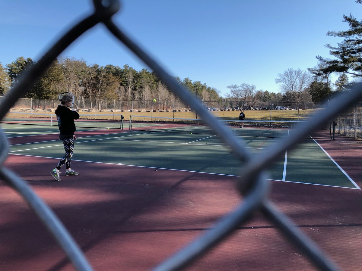 Tennis anyone?! All tennis and pickleball nets are up and courts are ready to play.  Lights at Leddy stay on until 10pm.