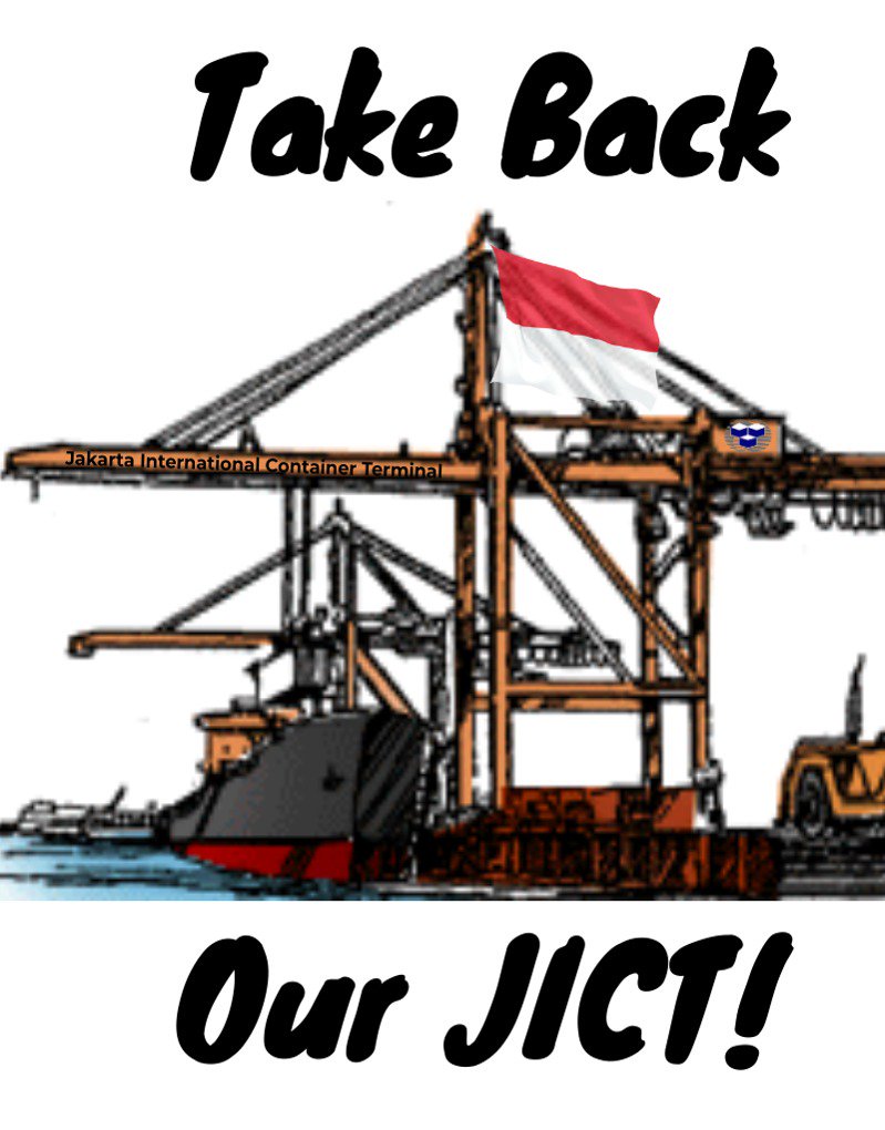 RBoecel's tweet photo. Konsesi JICT Pelabuhan Tidak Sah Di Mata Hukum..semua sudah Melanggar Aturan Hukum..
#TakeBackOurJICT https://t.co/584yMBmBQY