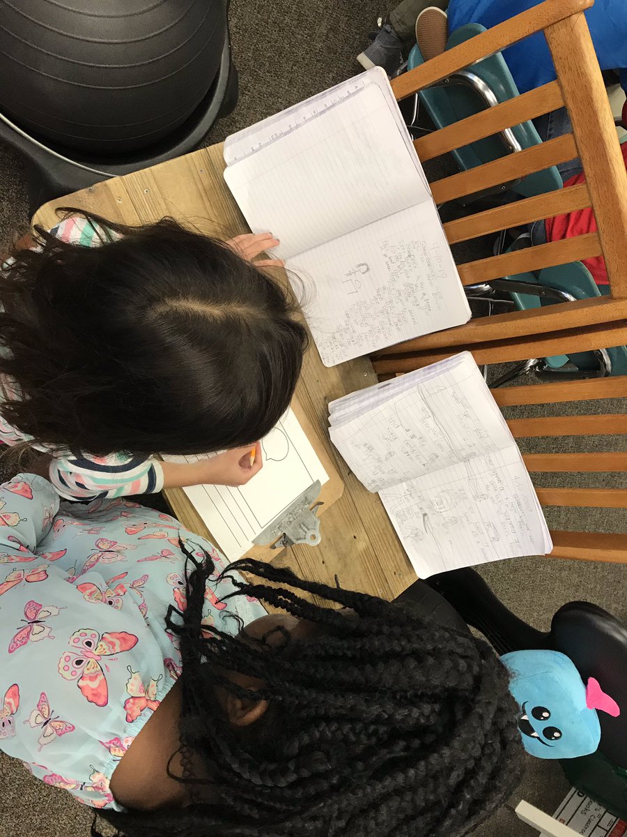 mrsjromanelli's tweet photo. First graders are collaborating to create their own comic strip! After reading several Goldilocks tales from different points of view, students are creating their own scene using the same characters, & writing dialogue. ๐โ๏ธ#firstgradelearners @wcpsselemela https://t.co/elZz0o15Sj