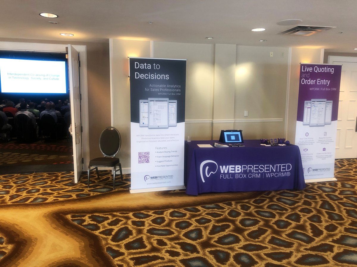 WPCRM's tweet image. We are set up in gorgeous Amelia Island for the @AHTDistributor Spring Meeting. If you are here, stop by to say hello (and grab a donut from the donut wall across from us!😁) #ahtdspring