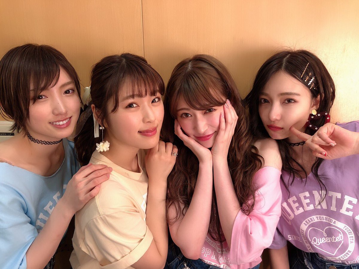 _Nagisa_Shibuya's tweet photo. #QueentetSpringLIVE2019🎤

ありがとうございました☺️

ソロ曲は、『右肩』を歌わせて頂きました🌼

そして！なんと！

6月2日 #豊洲PIT で第三弾のライブが決まりました！！

東京進出👏🏻嬉しいです…😢

皆さん、ぜったい待ってて下さいね💗

#Queentet
#だいすきだいすきだいすきです💗
#最高だ〜！ https://t.co/NXukFVQffq