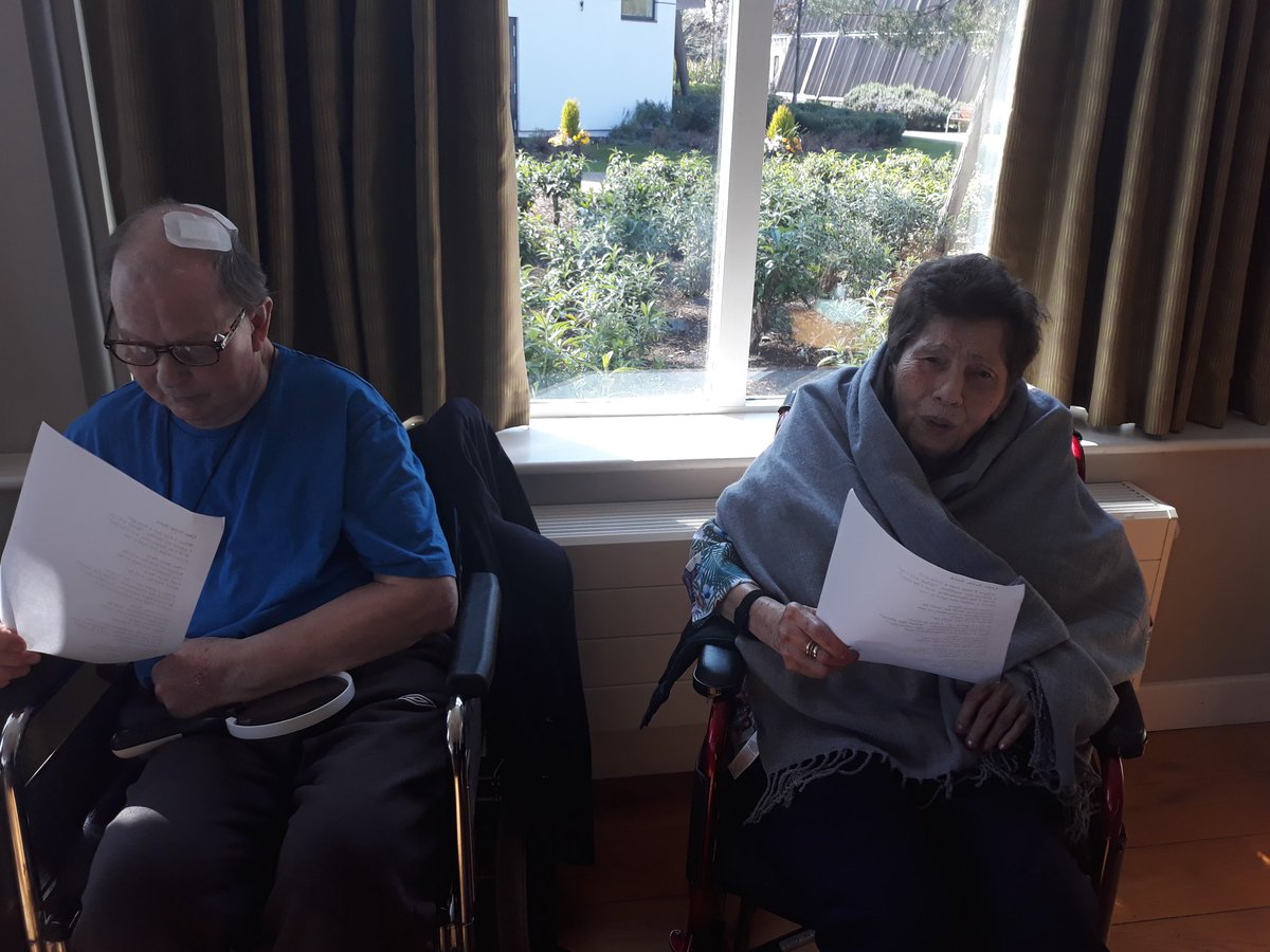 WestHallSurrey's tweet photo. #SongForLife #BringIt #On #residents #ilovemyjob #WestHall #OakLodge https://t.co/U80ElPBaI2