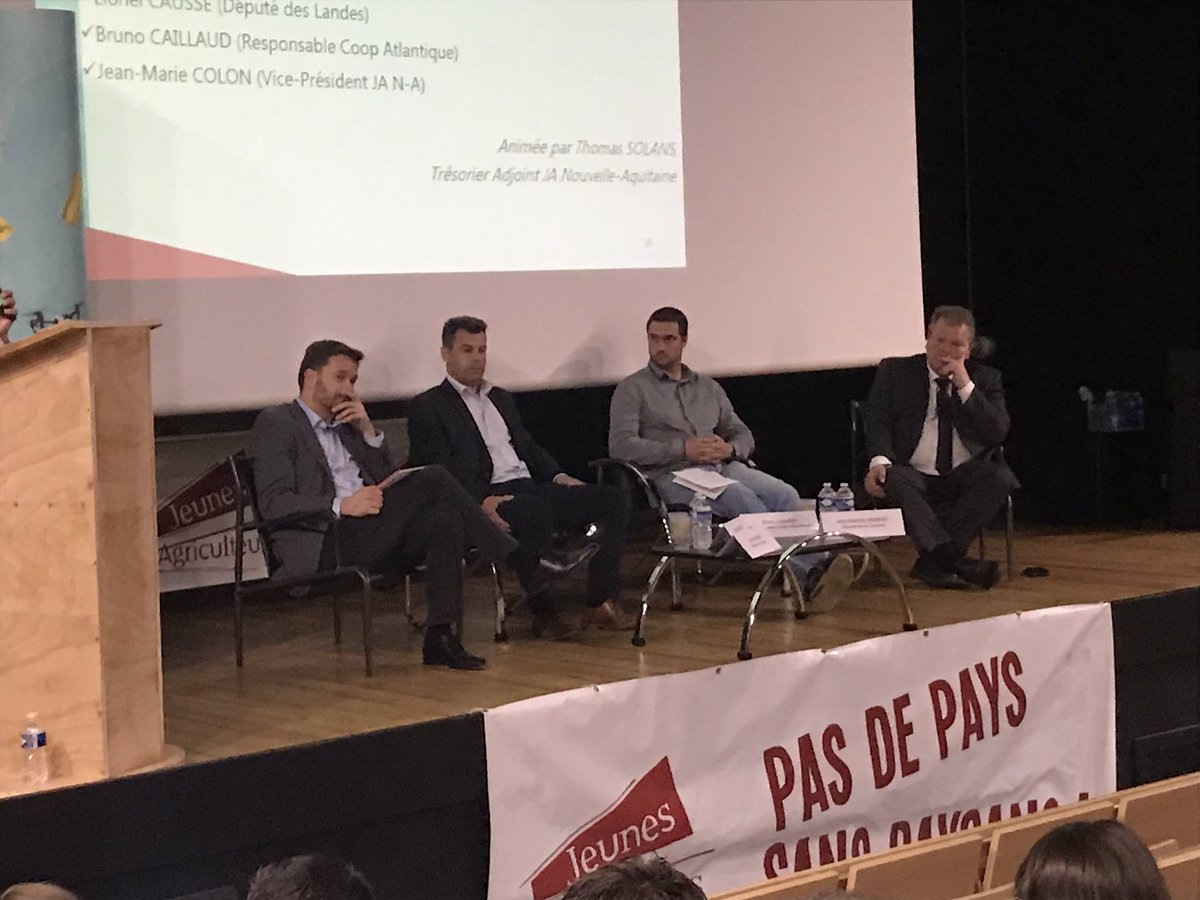 AG des JA de Nouvelle Aquitaine à Libourne.
#jbmoreau #nouvelleaquitaine  #ega