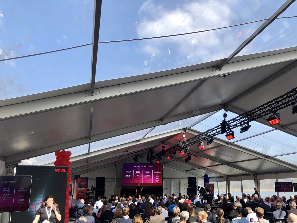 What an amazing venue for this crazy event. <a href="/Hightechxl/">HighTechXL</a>’s beyond Tech <a href="/hightechcampus/">High Tech Campus</a> raised the bar again🚀 #Brainport #Eindhoven #startups