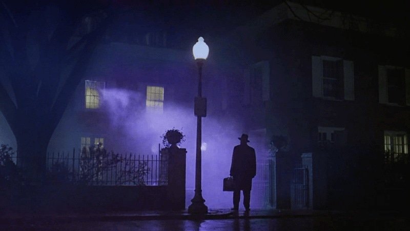 DingusFilms's tweet photo. Me getting home after a long day of work and heading into the edit suite. 
The Exorcist // 1973 // William Friedkin

#horror #shortfilm #editing #color  #theexorcist #film #cinema #filmmaking #diy #edit #cc #premierepro #cinematography #acting #classics #60secondhorror https://t.co/iRNrnVrdpP