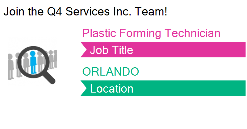 OrlFLJobs's tweet photo. Job Opening: Plastic Forming Technician in ORLANDO, FL! Q4 Services I #jobs https://t.co/A2tTkFRuiz https://t.co/tGTKdf6uuh https://t.co/x5Jft2SJbG