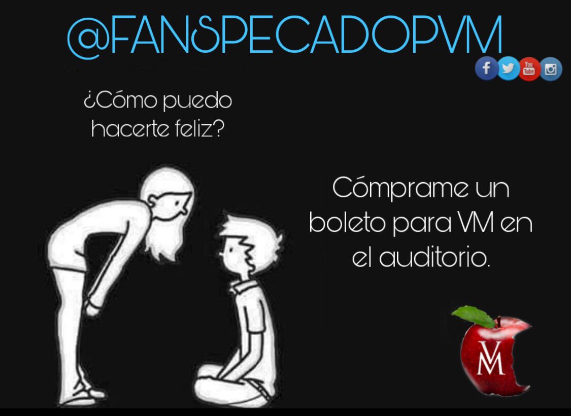 FANSPECADOPVM's tweet photo. ¡Que tengan un excelente día!
Ya saben cómo hacernos felices 😁.
#VictorManuelle
#AuditorioNacional2020
#PecadoPerfectoPresente
#Aldo
#Ma®️iok https://t.co/d2g2ofNCiX