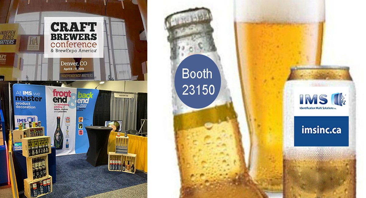 #CraftBrewersCon Can or bottle for your beer ? Come see us at booth 23150, we have the expertise to help you! #label #brewers #Packaging #Printing #Marketing