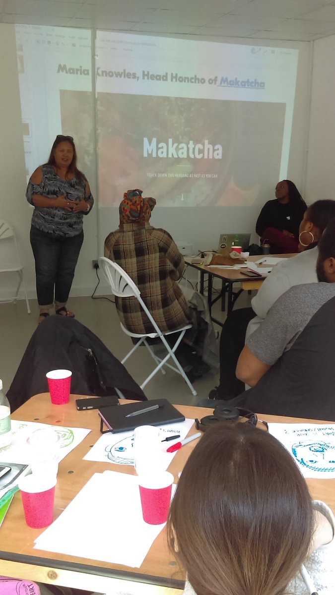 Do your research, meet people and find out about their experiences on street markets, says, Maria Knowles, Head Honcho <a href="/Makatcha_Eats/">Makatcha</a> at the first induction session for our programme, <a href="/tomorrowsmarket/">Tomorrow's Market</a> with delivery partner, <a href="/SomethingandSon/">Something & Son</a>