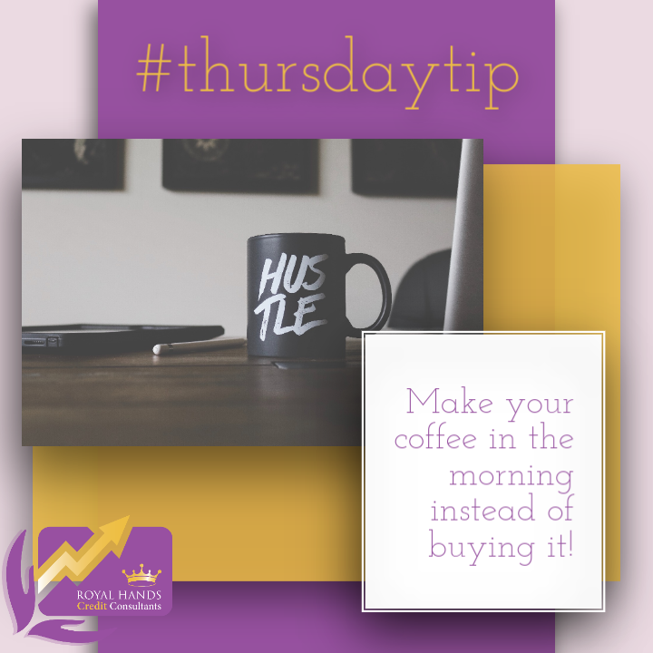 RoyalHandsCC's tweet photo. ☕ Easy enough right?
That $2.50 you spend a day adds up to $75 a month. That's $75 you can use to pay a debt down!

👑 Call Us 412-249-8414 for all your personal and business credit goals!

#HillRealEstateGroup #teamwork #RoyalHandsCreditConsultants #homes #credit #debt #bills https://t.co/fFBdHWYfLt