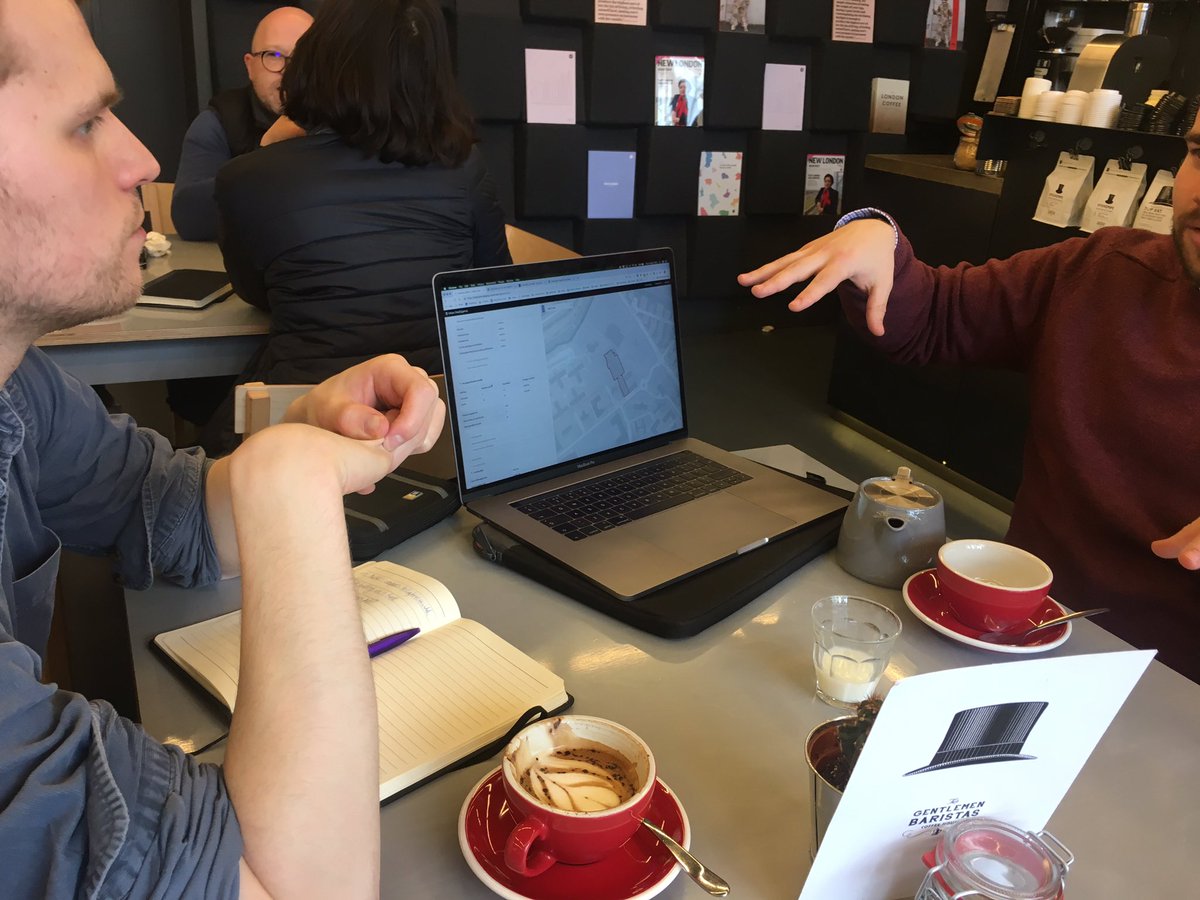 urbedtrust's tweet photo. Interesting discussions this afternoon on the digitisation of planning processes with founder of @UrbanIntelUK @DanMohamed - is it time to update the planning process? https://t.co/TZm9bjKwNh