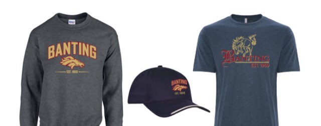 Banting alumni...get your 50th Reunion spiritwear before the Apr. 26 deadline. Order yours now! banting50.com/spiritwear <a href="/bantingbroncos/">BantingBroncos</a>