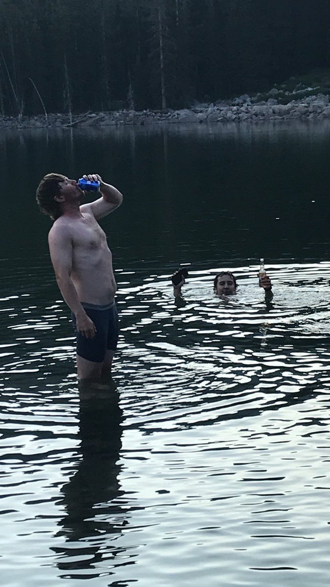 ueland20's tweet photo. Happy birthday to the one kid who lets me pierce his ears when he’s drunk, talk him into making bad decisions and most of all my boozin partner. Have a good one roomie @chasereisenauer https://t.co/366B6BtRwf