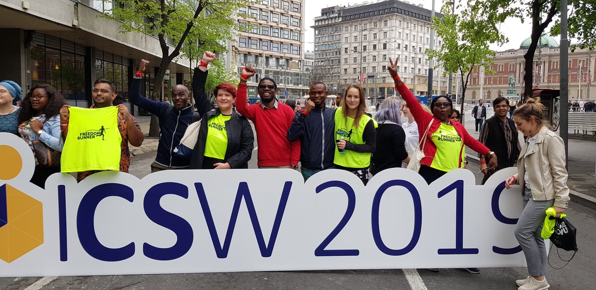 The final lap of #ICSW2019
#FreedomRunners