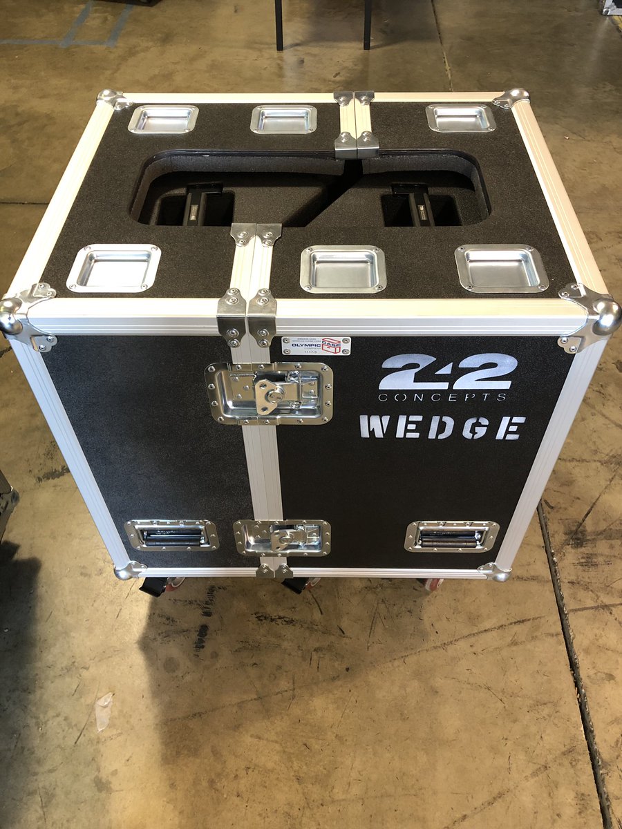 242Concepts's tweet photo. New wedges, new cases!  Thanks @OlycaseCo  for protecting our @rcf_audio @RCFUSA tt25-cxa. #customcases https://t.co/7UhdJZMXNi